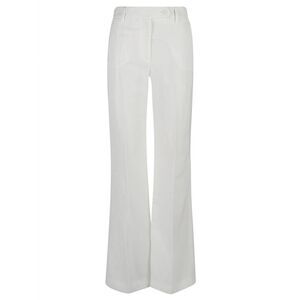 True Royal Women's Linen Flared Trousers